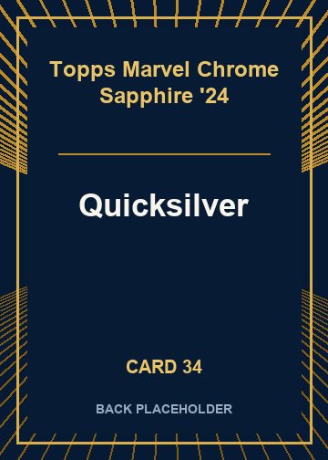 Quicksilver back artwork