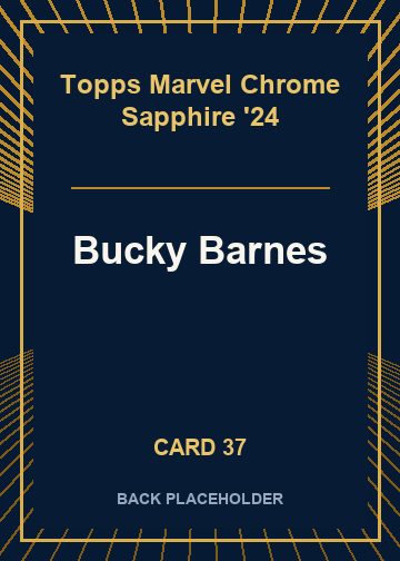 Bucky Barnes back card image