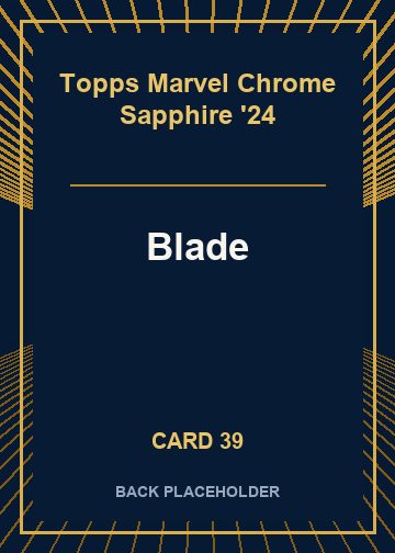 Blade back card image