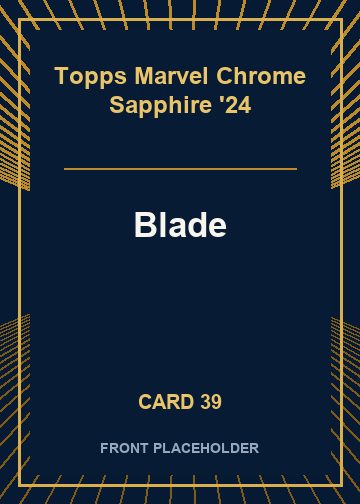Blade front card image