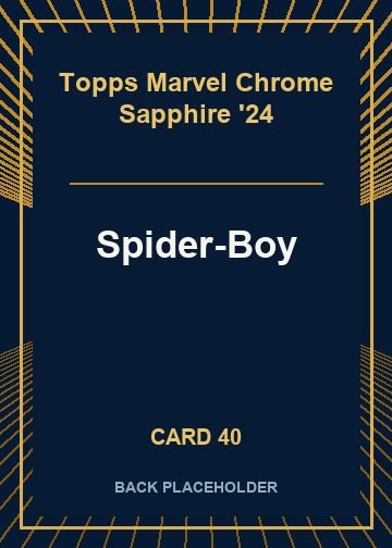 Spider-Boy back card image