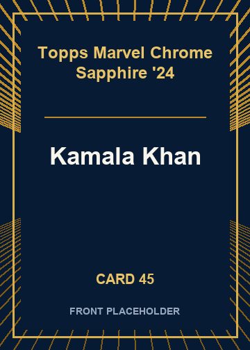 Kamala Khan card thumbnail