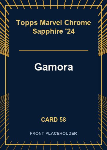 Gamora front card image