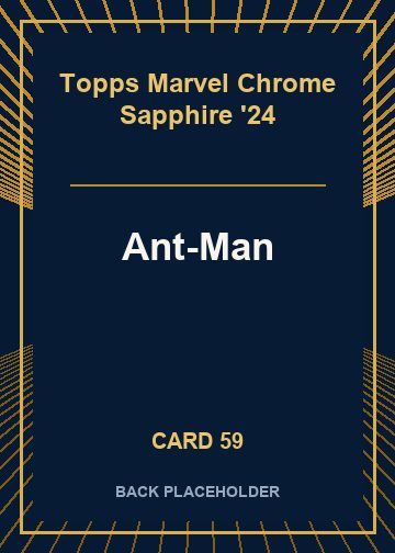 Ant-Man back card image