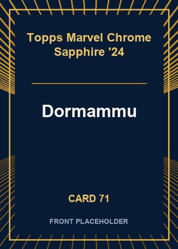 Dormammu card thumbnail