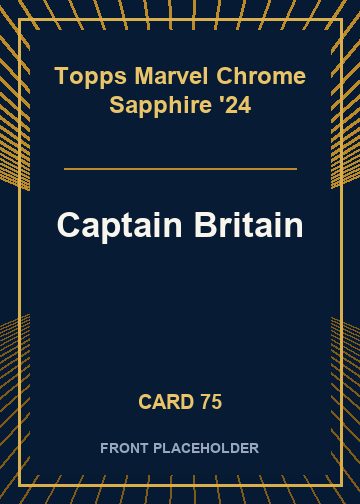 Captain Britain front card image