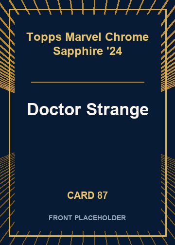 Doctor Strange card thumbnail