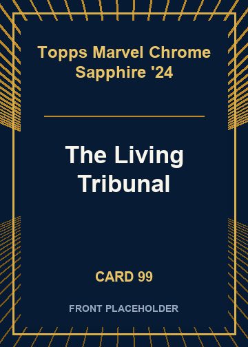 The Living Tribunal card thumbnail