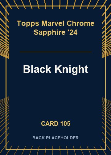 Black Knight back card image
