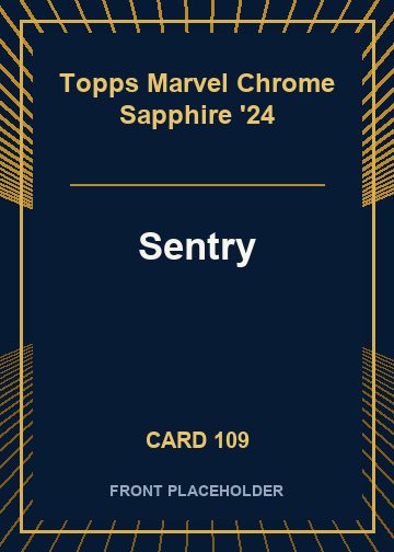 Sentry front card image