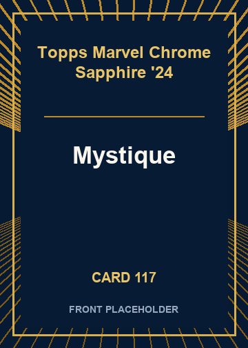 Mystique front card image