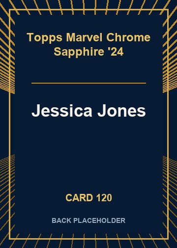 Jessica Jones back card image