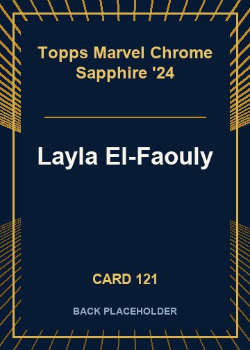 Layla El-Faouly back card image