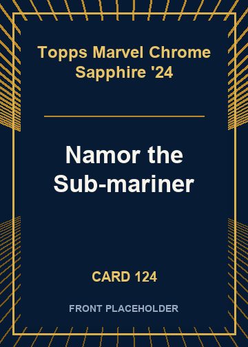 Namor the Sub-mariner card thumbnail