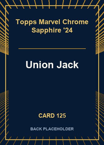 Union Jack back card image