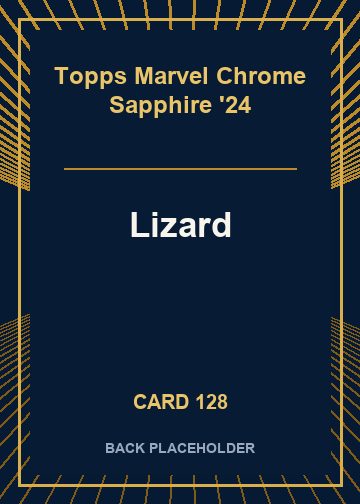 Lizard back card image