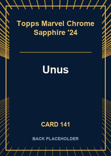 Unus back card image