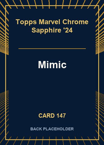 Mimic back card image