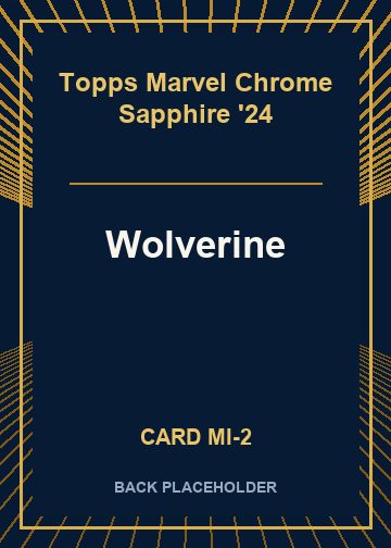 Wolverine back card image