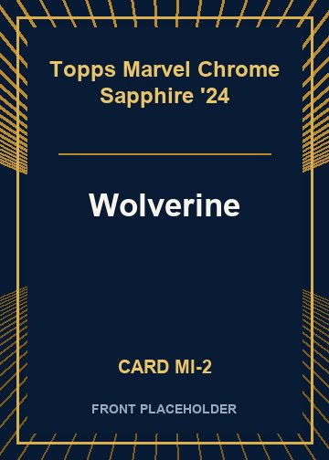 Wolverine front card image