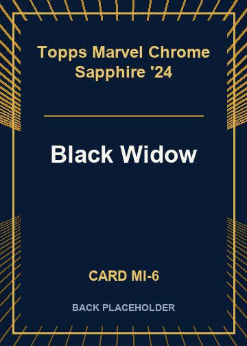 Black Widow back card image
