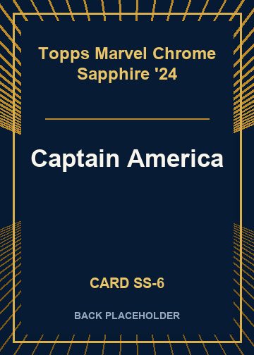 Captain America back card image