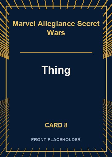 Thing front artwork