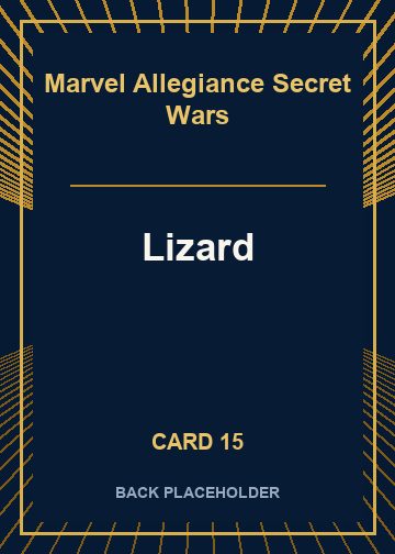 Lizard back artwork