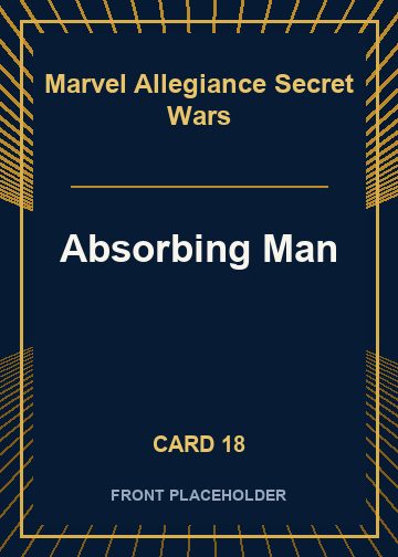 Absorbing Man front artwork