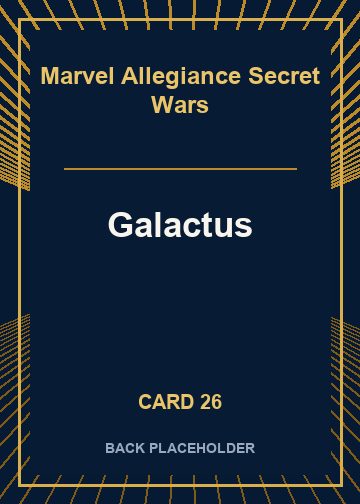 Galactus back artwork