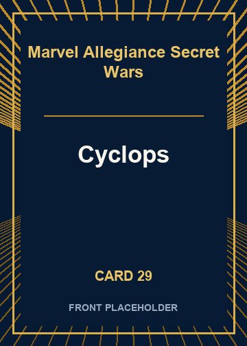 Cyclops front artwork