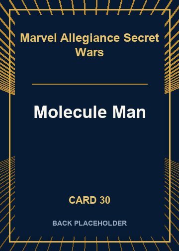 Molecule Man back artwork