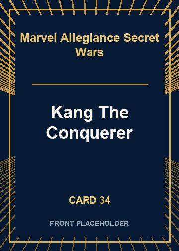 Kang The Conquerer front artwork