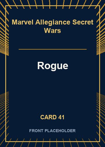 Rogue front card image