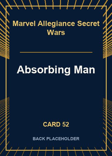 Absorbing Man back card image