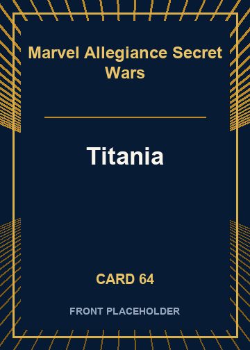 Titania front card image