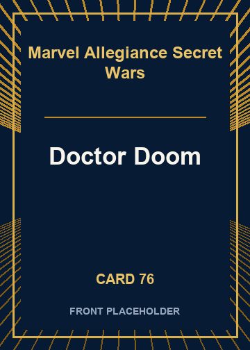 Doctor Doom card thumbnail