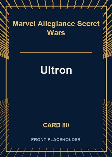Ultron card thumbnail