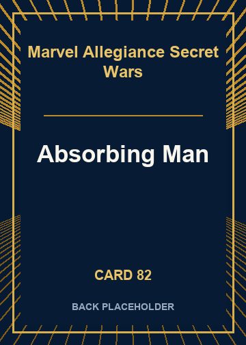 Absorbing Man back card image