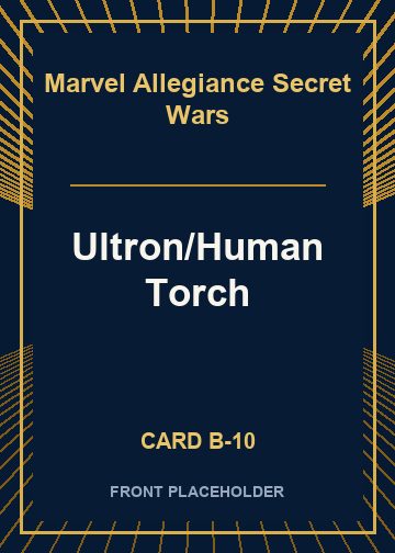 Ultron/Human Torch card thumbnail