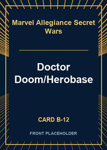 Doctor Doom/Herobase front card image