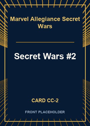 Secret Wars #2 card thumbnail