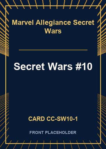 Secret Wars #10 card thumbnail