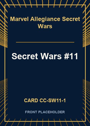 Secret Wars #11 card thumbnail