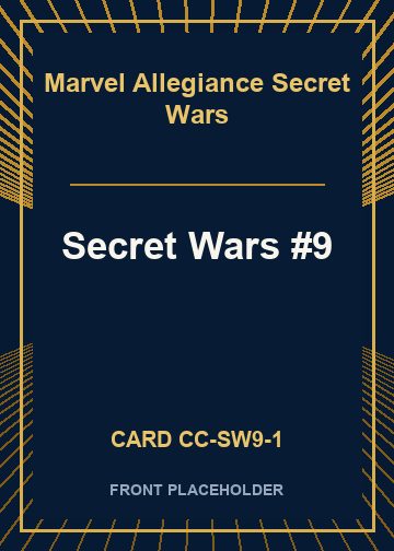 Secret Wars #9 card thumbnail