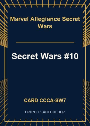 Secret Wars #10 card thumbnail