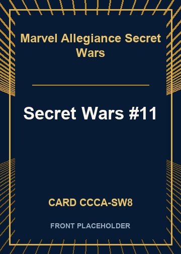 Secret Wars #11 card thumbnail