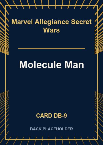 Molecule Man back card image