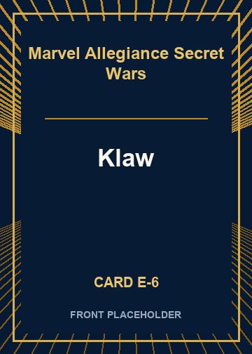 Klaw card thumbnail