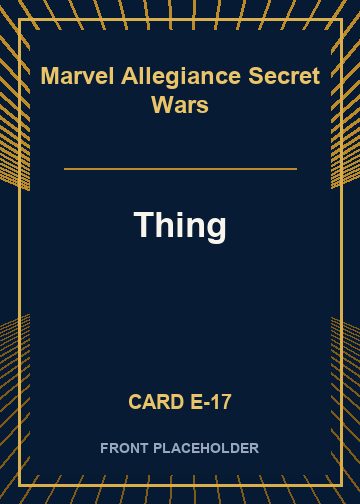 Thing front card image